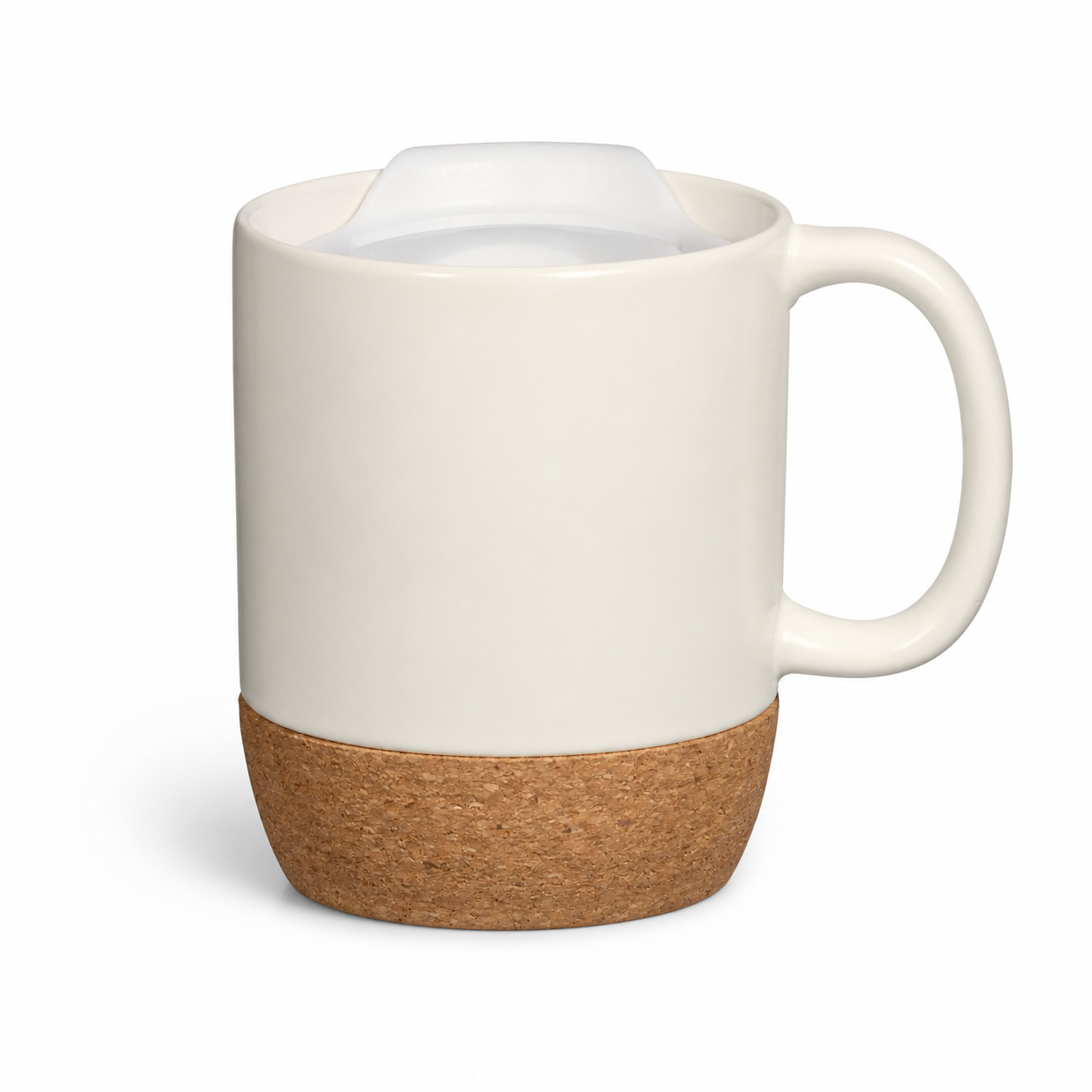 14 Oz. Cork Base Ceramic Mug