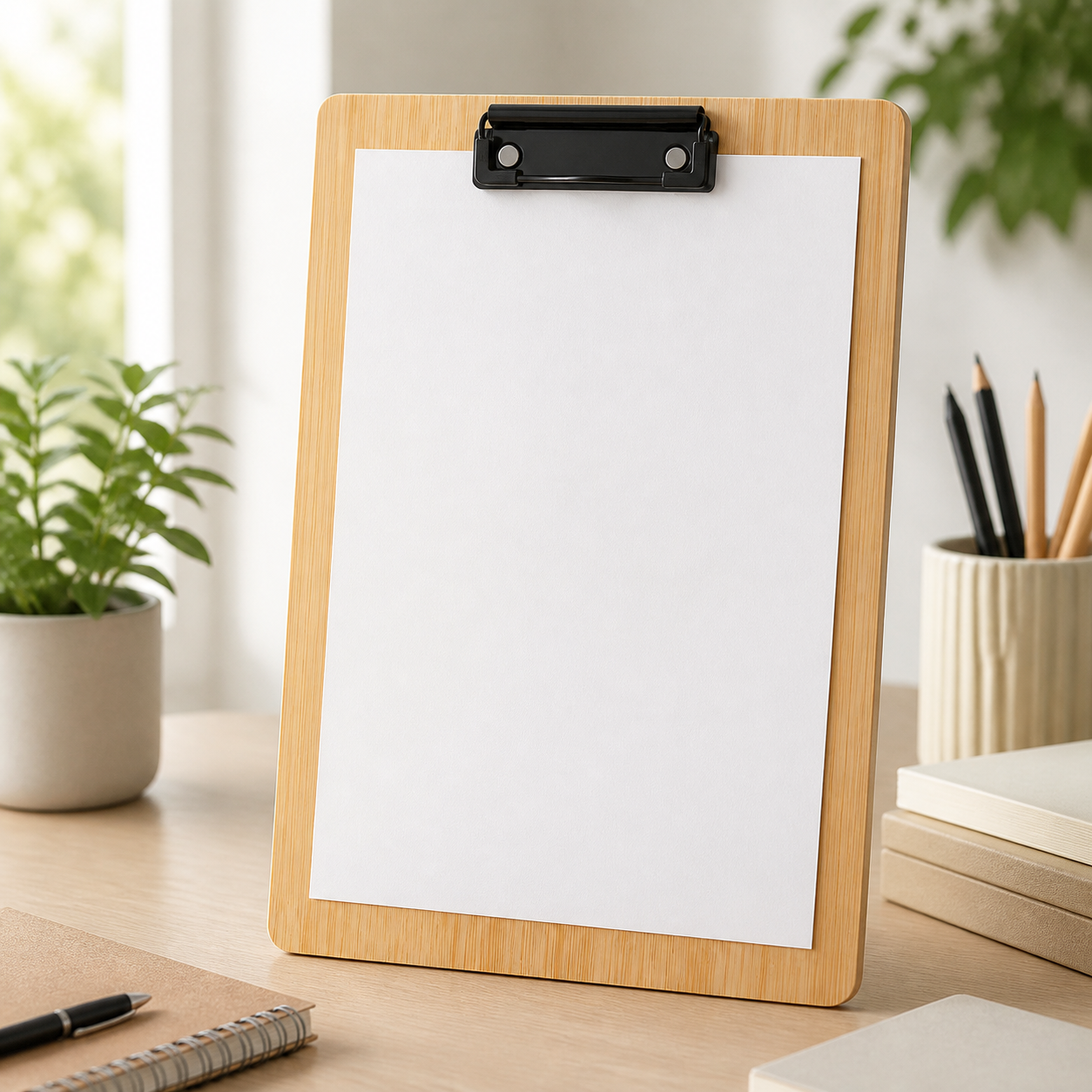 Bamboo Clipboard lifestyle