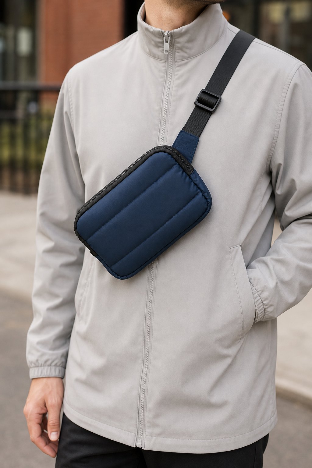Puffer Belt Bag lifestyle