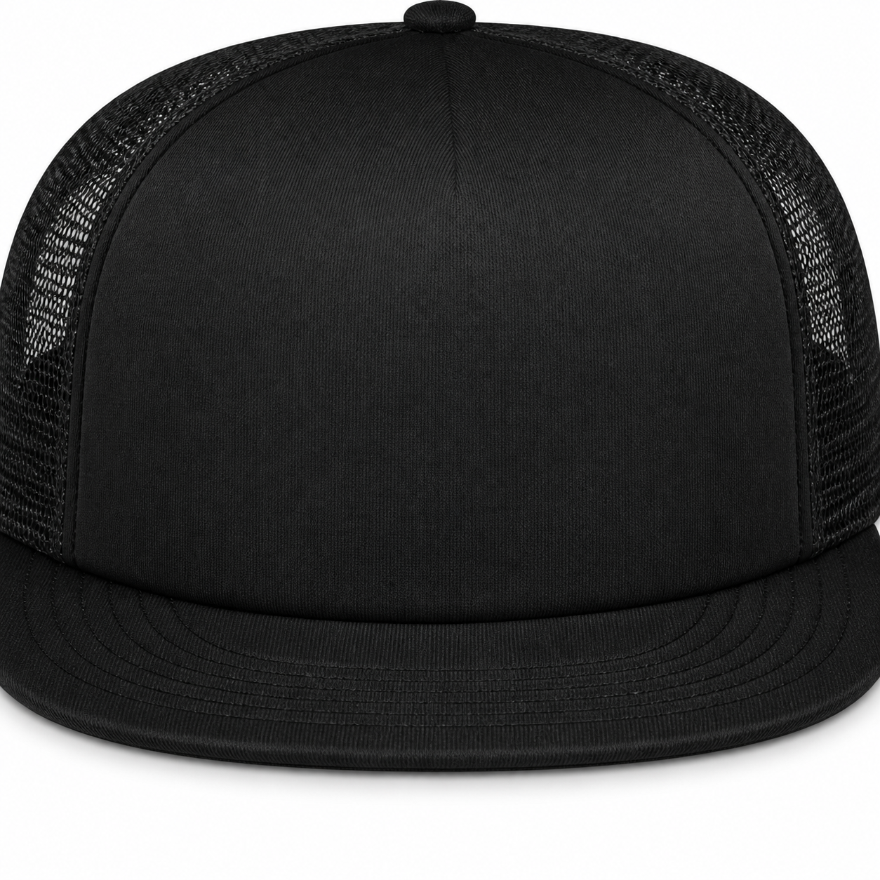 Flat Bill Trucker Cap detail_01