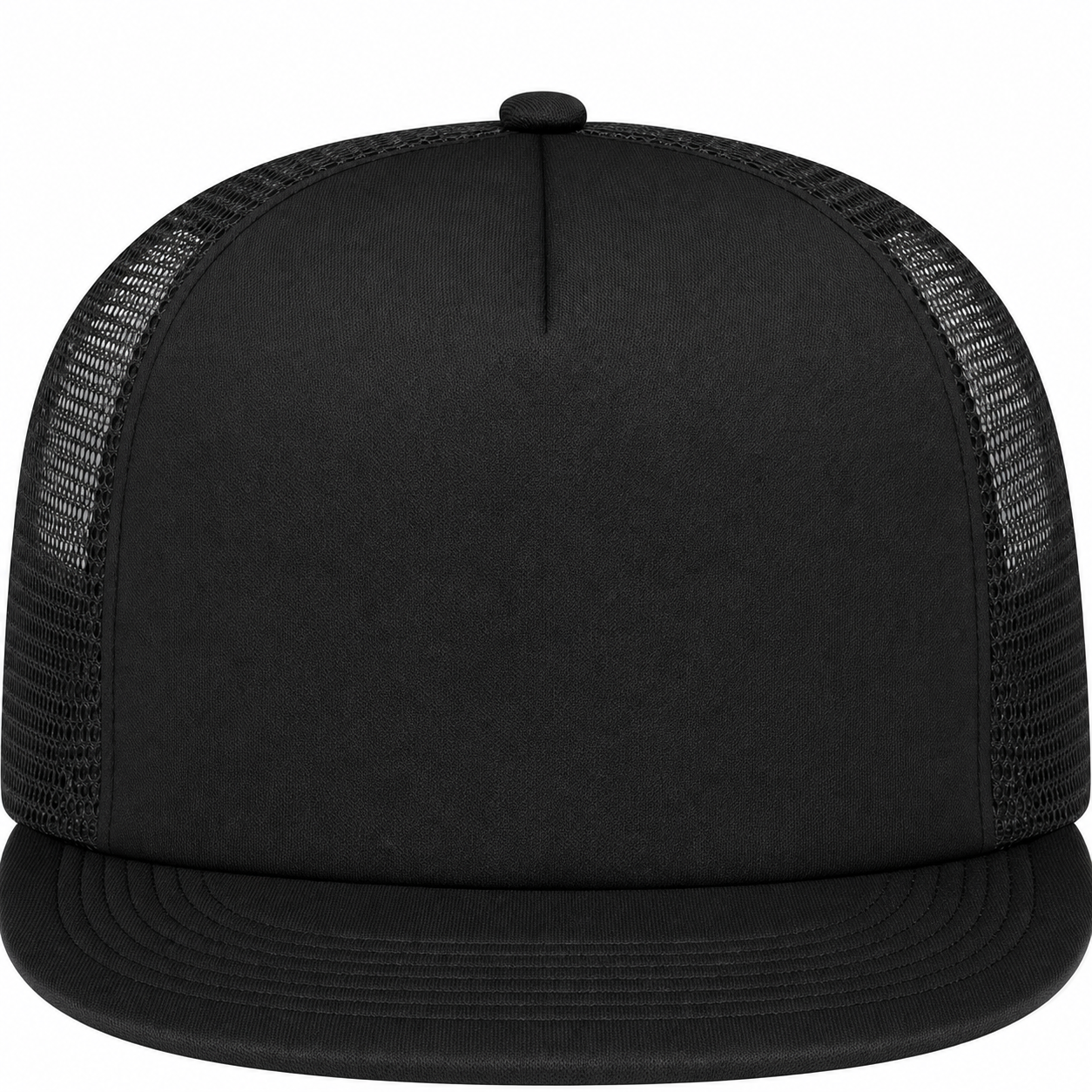 Flat Bill Trucker Cap detail_02